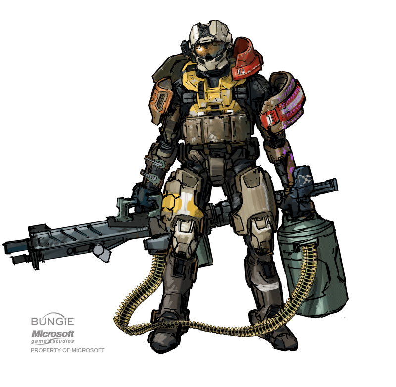 Illustration for article titled Halo, Destiny Artist Sure Knows How To Draw Cool Stuff